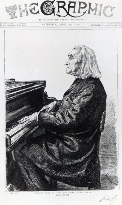 Franz Liszt, cover of 